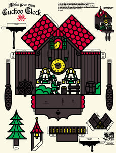 Make Your Own Cuckoo Clock print