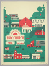 Eric Church: Double Down Tour poster Night 1