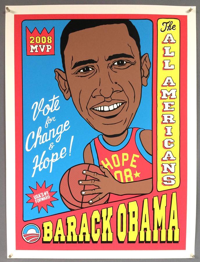 Grotesk: Obama art print