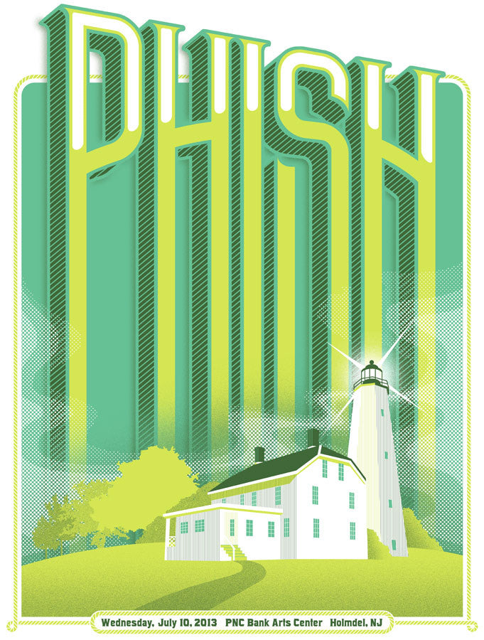 Phish, Holmdel NJ print