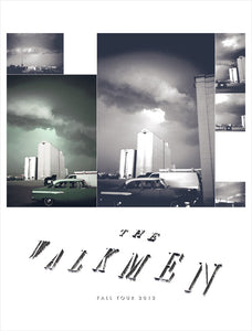 The Walkmen Fall 2012 tour print