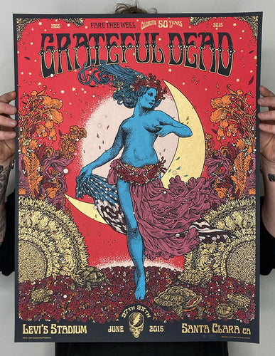 Richey Beckett: Grateful Dead Printer's Proof