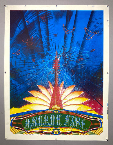 Test Print: Arcade Fire - London 2007 (RAER)