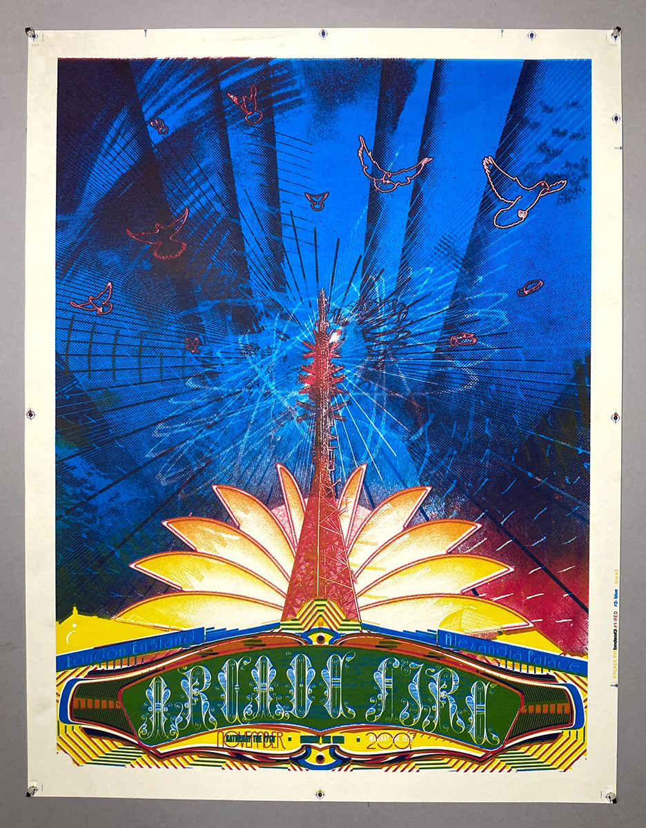 Test Print: Arcade Fire - London 2007 (RAER)