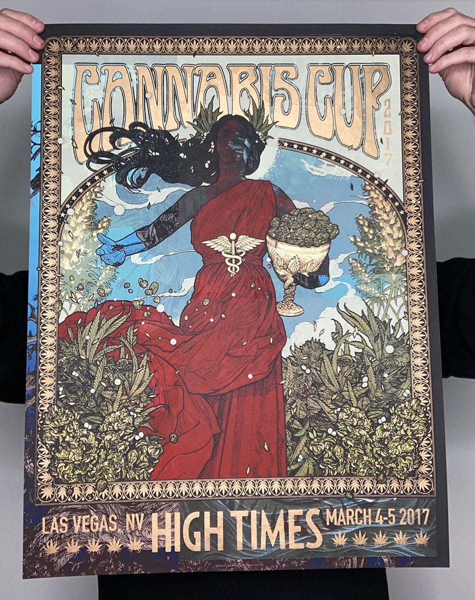 Richey Beckett Cannabis Cup Test Print (RAER)