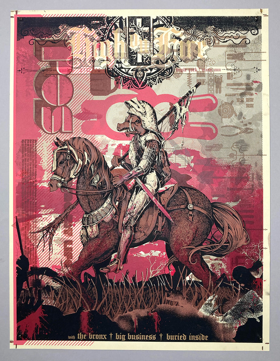 Test Print: George Thompson High On Fire and more (RAER)