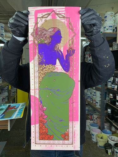 Test Print: Richey Beckett - Birth (Pink)