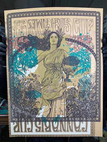 Test Print: Richey Beckett / Cannabis Cup