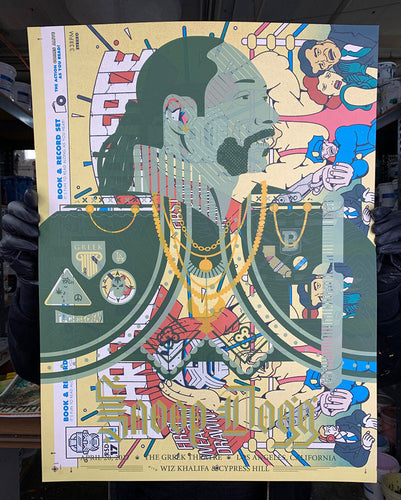 Test Print: Mike Davis / Snoop Dogg / Czarface