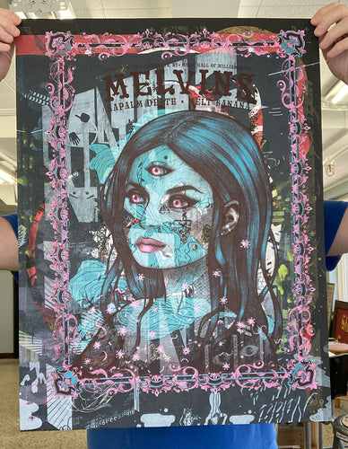 Tara McPherson: Melvins - There Will Be Blood Test Print (RAER)