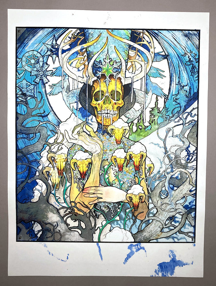 Test Print: John Baizley / Skeletonwitch (RAER)