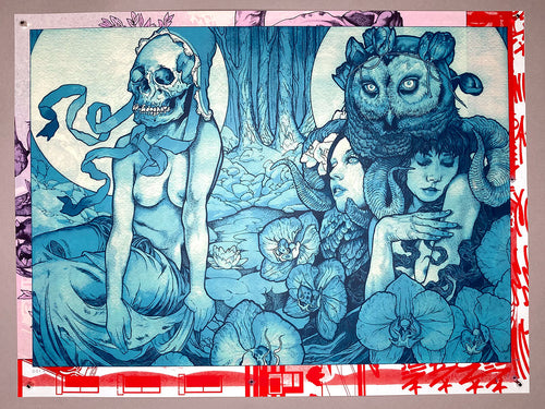 Test Print: John Baizley Kvelertak (red) (RAER)