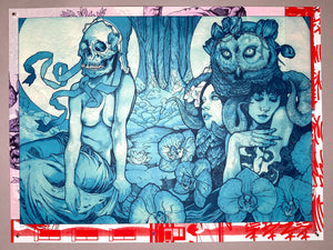 Test Print: John Baizley Kvelertak (red) (RAER)
