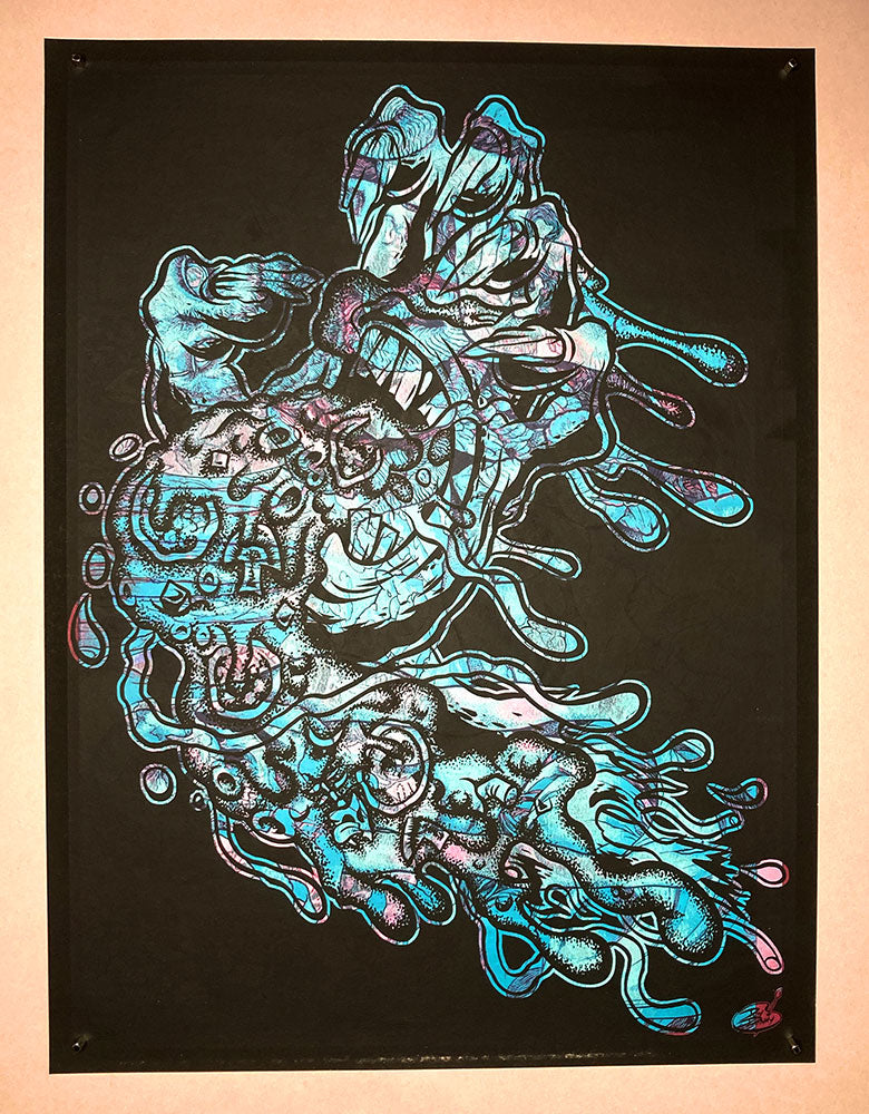 Test Print: Dirty Donny Screaming Hand (RAER)