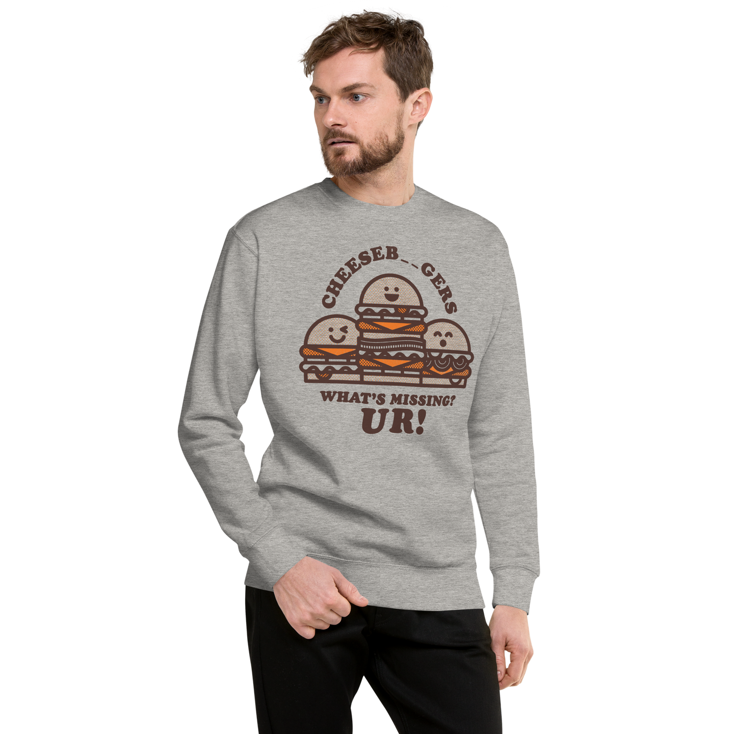 CHEESEB--GERS Unisex Premium Sweatshirt