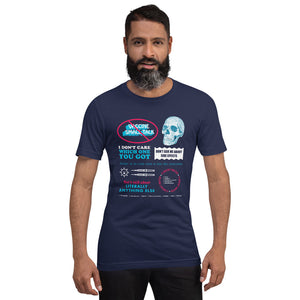 No Vaccine Small Talk Unisex T-Shirt