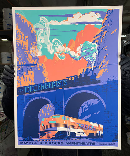 Wes Winship: Decemberists / Spoon (Printer's Proof)